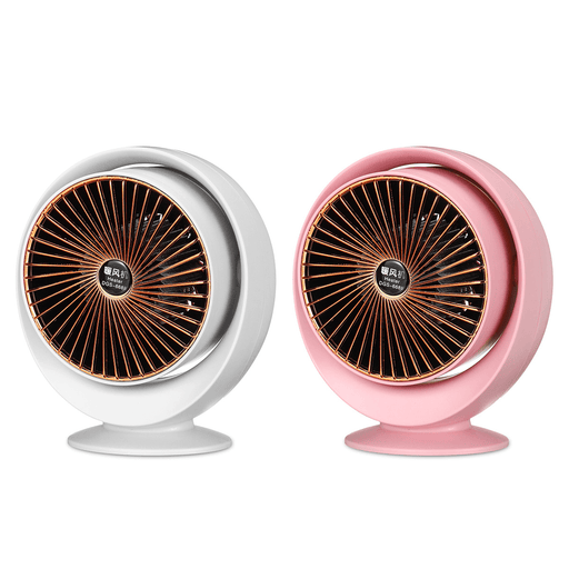 800W Mini Electric Air Heater Portable Space PTC Ceramic Heating Fan Home Office Winter Warmer