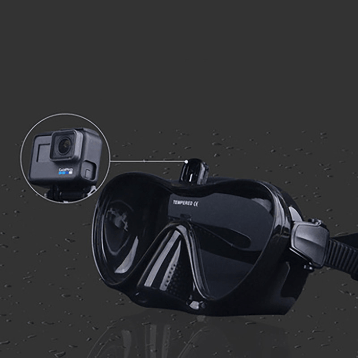 Anti-Fog Scuba Diving Mask Snorkel Swimming Goggles Full Dry Breathing Tube Water Sport