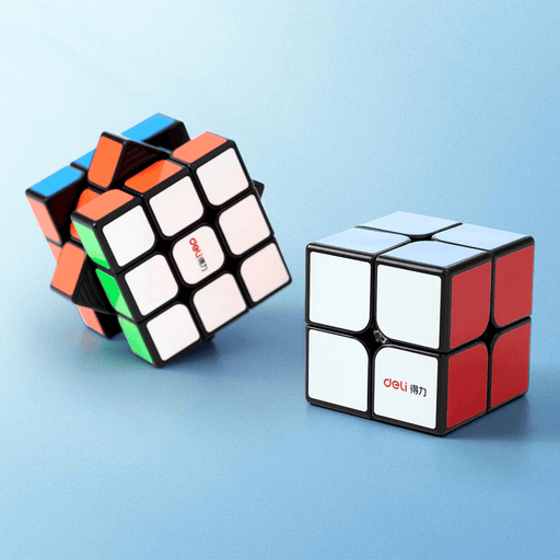 Deli 2X2 3X3 Magic Cube Toy Puzzles Cube Puzzle Science Education Toy Gift from Collection