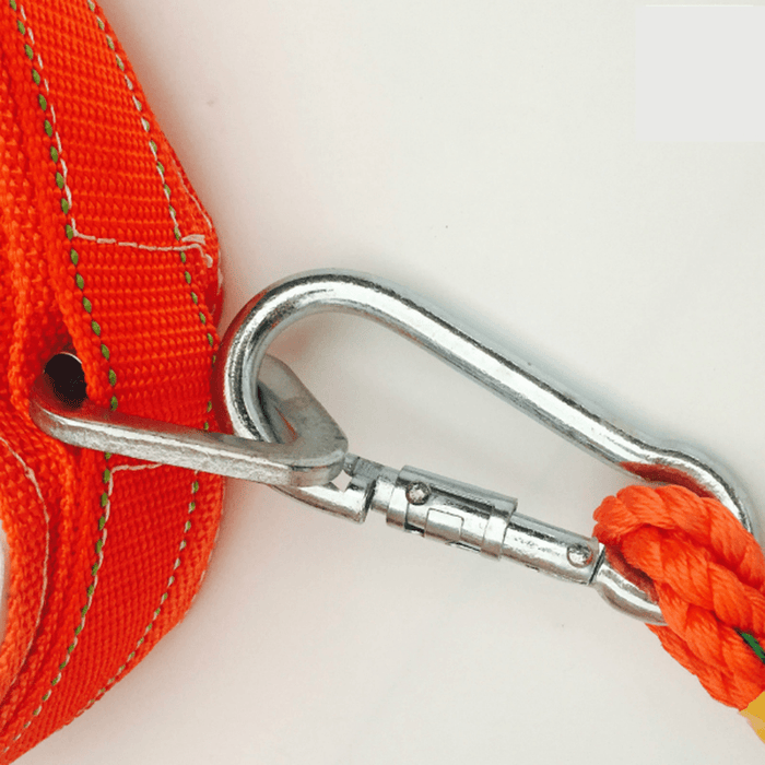 W-Y Type Orange Aerial Work Rope Full Body Climbing Rope Belt Security Outdoor Mountaineering Belts Protection Accessories