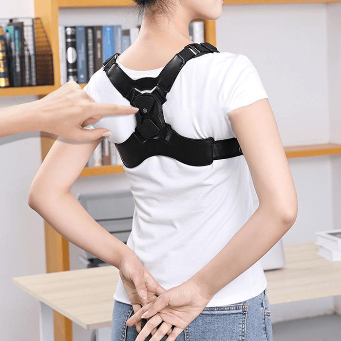 KALOAD Adjustable Smart Back Posture Corrector Back Support Belt Training Belt Correction Spine for Adult Kids