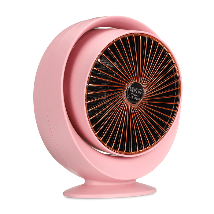 800W Mini Electric Air Heater Portable Space PTC Ceramic Heating Fan Home Office Winter Warmer