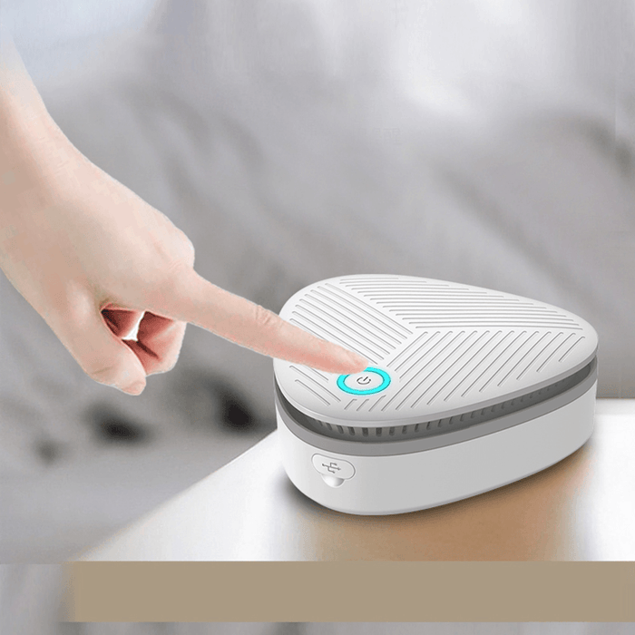 Household Portable Refrigerator Sterilizer Ozone Deodorization Formaldehyde Removal Ozone Generator Air Purifier USB Charging for Kitchen Toilet Car Wardrobe Prt Nest