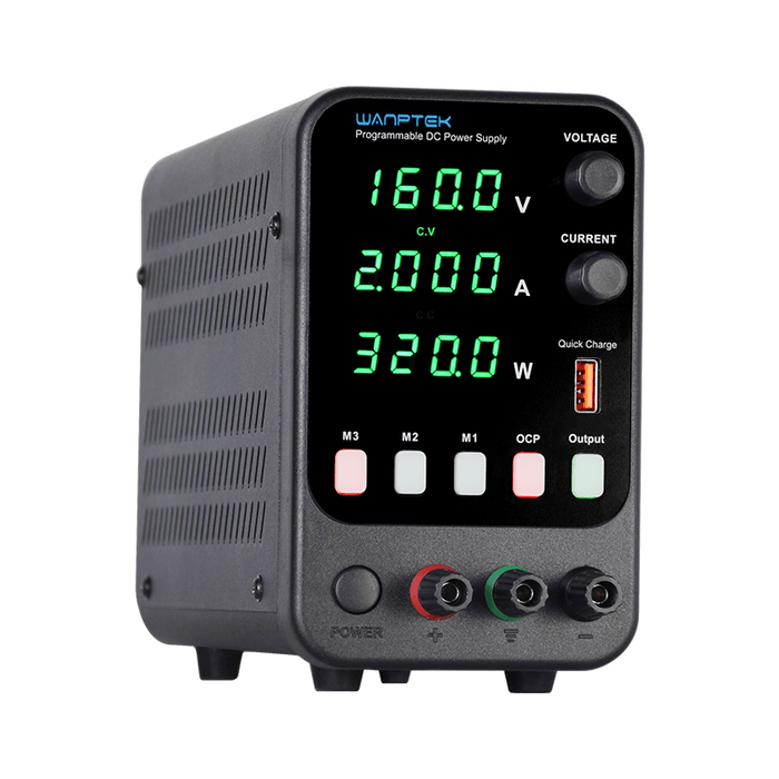 WANPTEK APS1602H 160V 2A Adjustable DC Power Supply 4 Digits LED Display Switching Regulated Power Supply