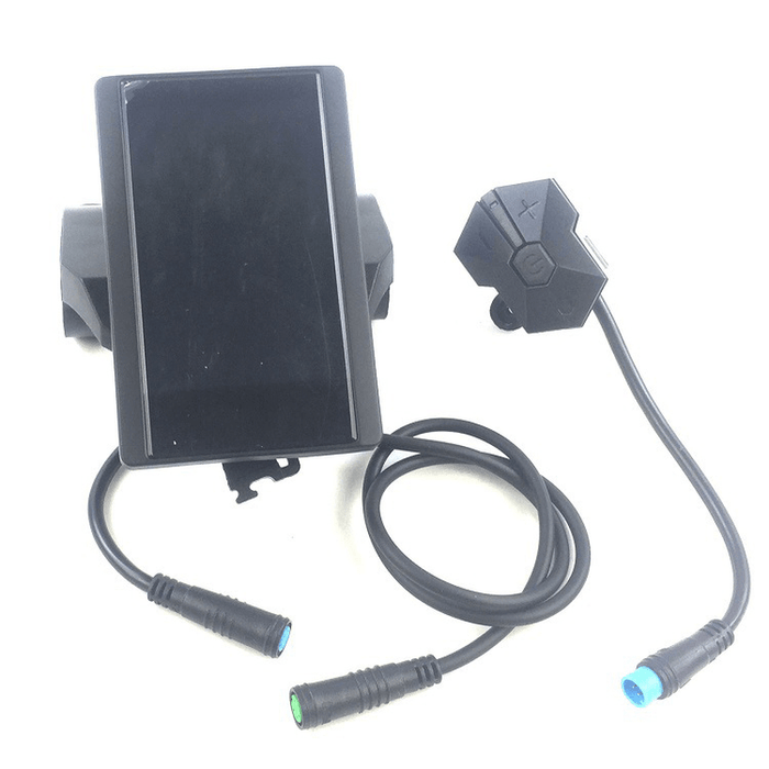 BIKIGHT Electric Bike 850C Display Screen for BAFANG BBS01/BBS02/BBSHD Mid Drive Motor Bicycle Ebike Computer