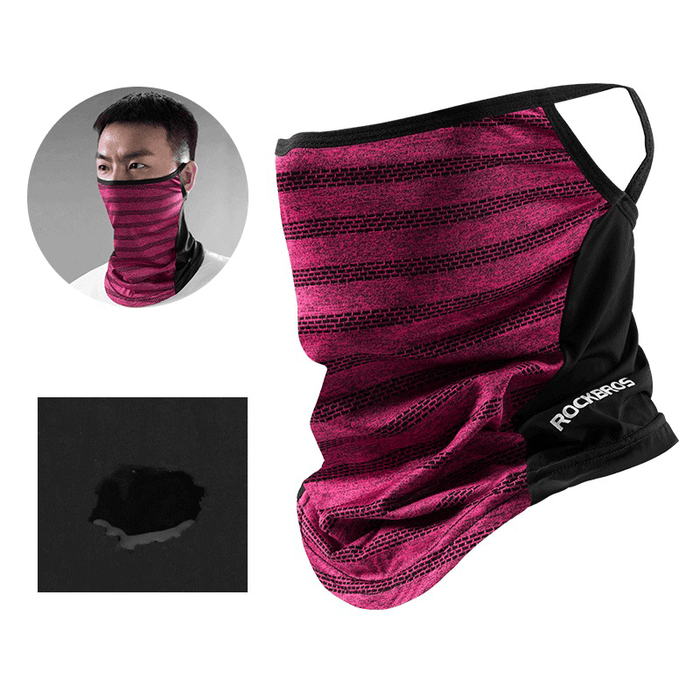 ROCKBROS LF7367 Sun UV Protection Dust Wind Proof Bandana Neck Face Mask Scarf Cycling Running Fishing Camping