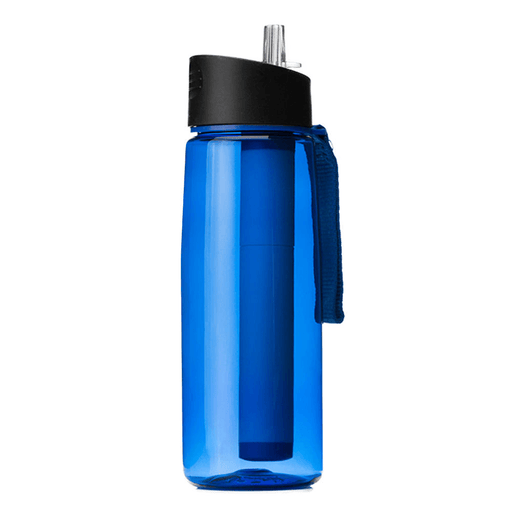 Ipree® Water Purifier Bottle 2-Stage Water Purifier Cup Emergency Filter Straw for Hiking Backpacking Travel Camping Survival Tools