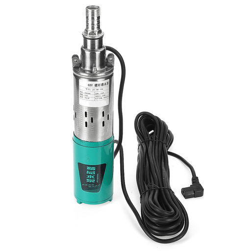 12V/24V/48V 250W Submersible Deep Well Water Pump Irrigation Agricultural Pumps