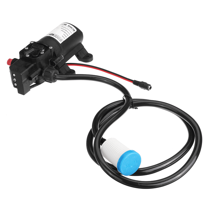 80W 12V High Pressure Car Electric Washer Squirt Sprayer Wash Self-Priming Pump Water Cleaner for Auto Washing Tools