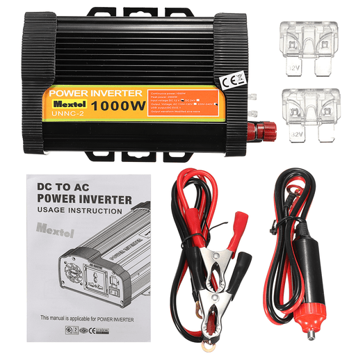 UNNC-2 2000W Peak 12V DC to 220V AC Solar Power Inverter Car Modified Sine Wave Converter