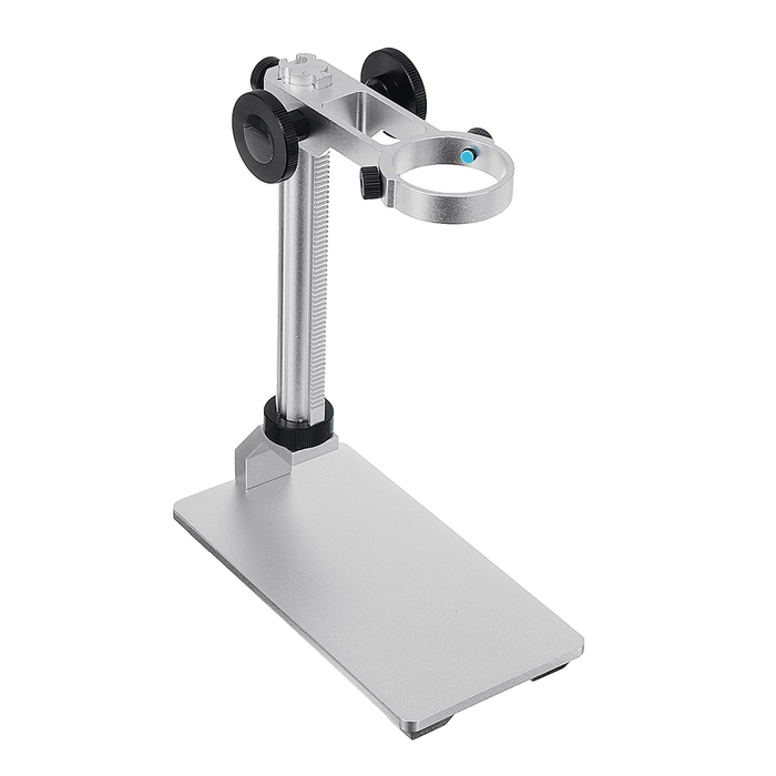 Adjustable Aluminum Alloy Microscope Holder Stand Manual Focus Support Bracket