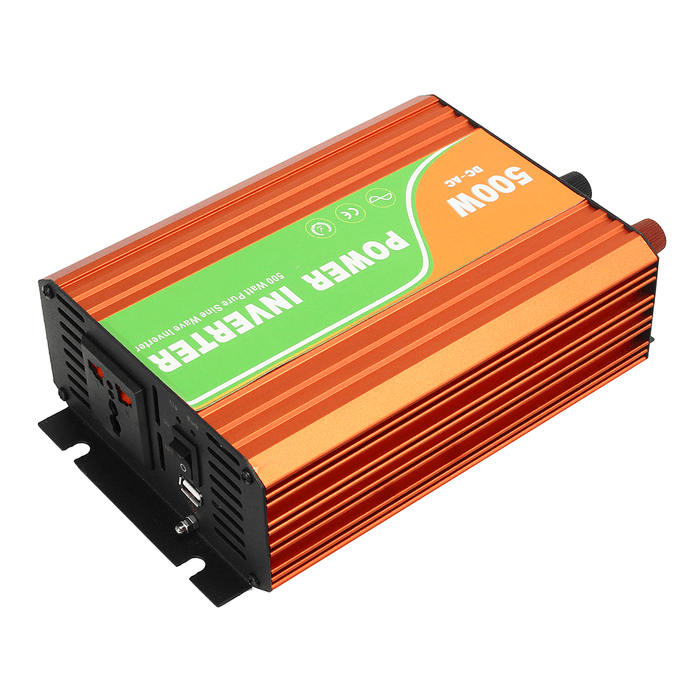 GNGE JN-H 500W 60Hz DC 12V to AC 110V/220V Power Inverter Pure Sine Wave Converter