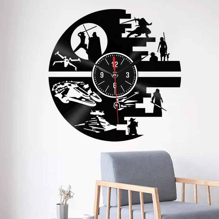 Emoyo EHJ94 Creative Wall Clock 3D Wall Clock Quartz Wall Clock for Home Office Decorations