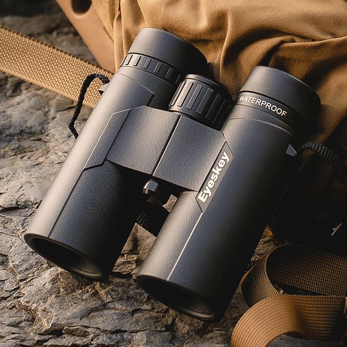 EYESKEY ED 8X32 Waterproof Binocular Camping Night Vision SMC Coating BAK4 Prism Optics Telescope