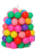 100Pcs/Lot Eco-Friendly Colorful Ball Pits Soft Plastic Ocean Ball Transparent Water Ocean Wave Ball Toys for Children Kid Baby