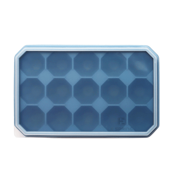 15 Grid Diamond Ice Tray Silicone Stackable Square Kitchen Ice Mold Set for Home Kitchen Accessories
