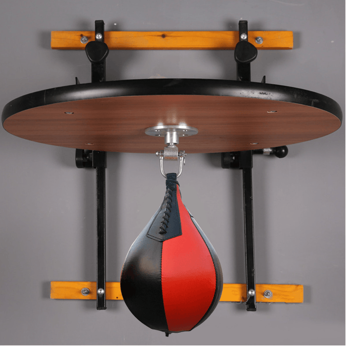 Boxing Pear Shape Speed Training Ball Swivel Punch Punching Exercise Fitness Bag + Suspension Rotator Set