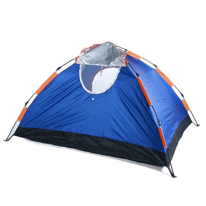 3-4 Person Camping Tent Waterproof Double Doors Automatic Tent Uv-Proof Portable Sunshade Canopy Outdoor Hiking