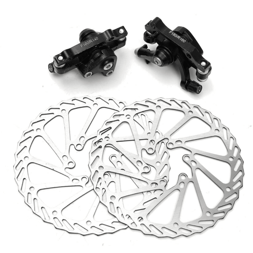 BIKIGHT 160MM MTB Bike Mechanical Disc Brake Front and Rear Brake Set