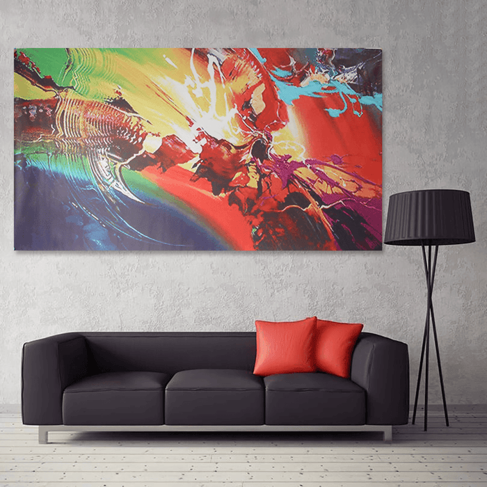 120X60Cm Abstract Ripple Canvas Art Print Oil Paintings Wall Picture Home Decor