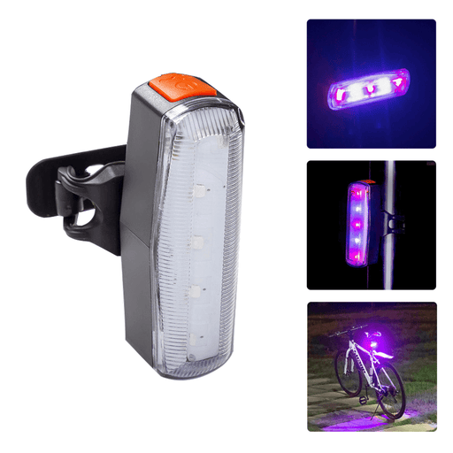 BIKIGHT Bicycle Light Set 300Lm 3 Modes Bike Headlight Front Lamp 4 Modes Safety Warning Taillight USB Rechargeable Waterproof Cycling