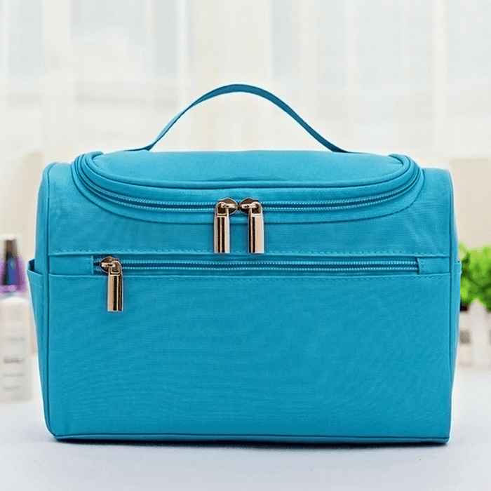 Women Portable Toiletry Wash Bag Waterproof Cosmetic Make-Up Storage Pouch Outdoor Travel