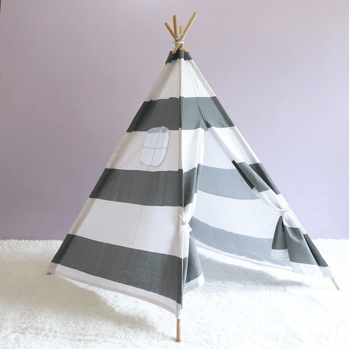 1.8M Kid Teepee Tent Folding Portable Childrens Playing House Game Tent Girls Boys Gift