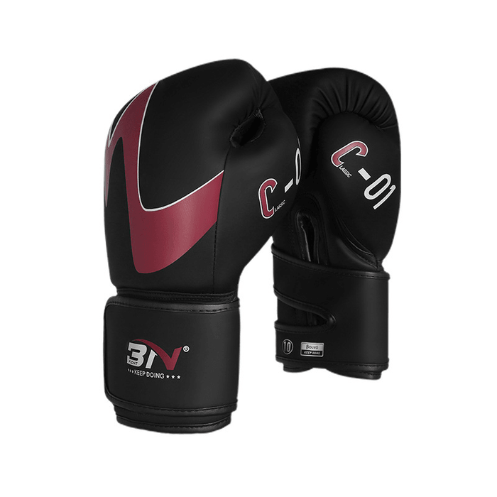 10/12 OZ PU Sports Boxing Gloves Adult Men and Women Fight Sanbag Fighting Trainning Rubber Breathable Thickened