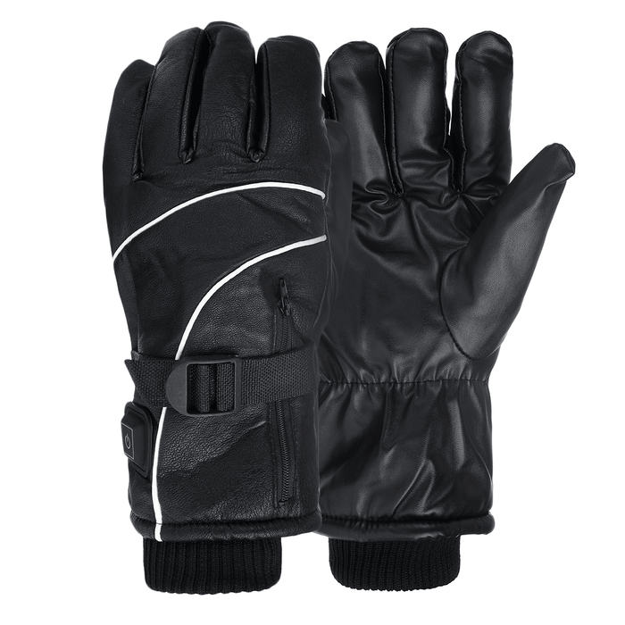 3.7V 2600/4000Mah Electrically Heated Gloves Waterproof Windproof Motorcycle Winter Warmer Outdoor Thermal Equipment