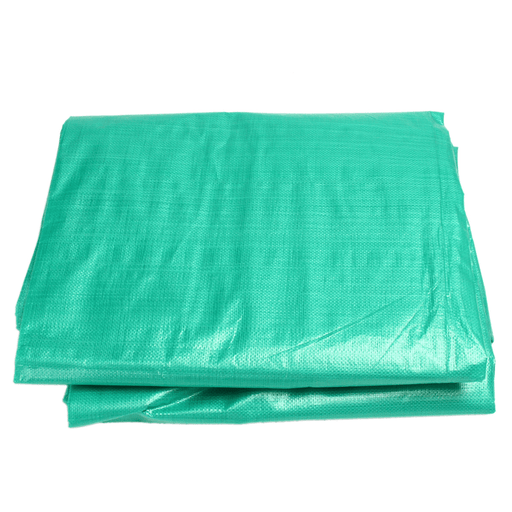 PE 5.4×7.3M/17.7×24Ft Outdoor Waterproof Camping Tarpaulin Field Camp Tent Cover Car Cover Canopy