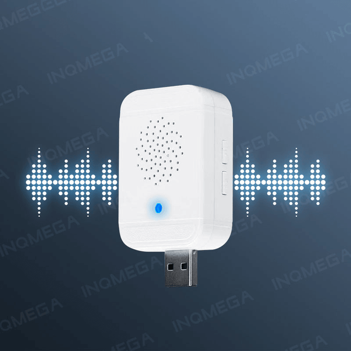 INQMEGA WIFI Doorbell Camera 140° Viewing Angle Video Calls Alarm Push PIR Detection Home Security Camera Low Power Consumption Smart Visual Doorbell