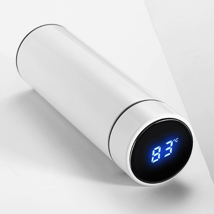 Ipree® IP-WB1 500Ml Vacuum Thermos LCD Temperature Display Water Bottle Stainless Steel Double Wall Insulated Cup