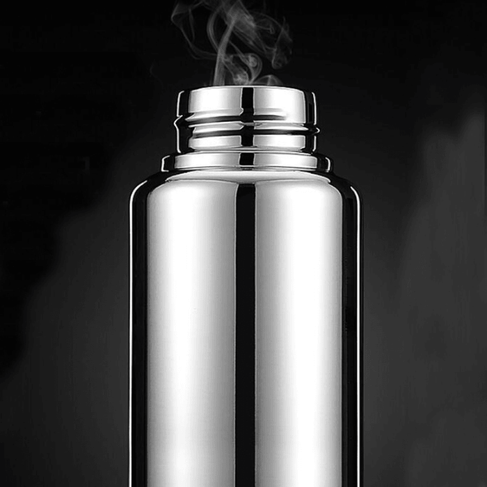 Ipree® 600Ml Thermos Water Bottle Outdoor Camping Sport Vacuum Cup Stainless Steel Portable Two Layer Insulation Bottle