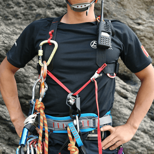 XINDA Mountain Rock Climbing Belt Safety Seat Sitting Strap Climbing Rappelling Bust Shoulder Strap