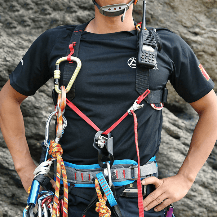 XINDA Mountain Rock Climbing Belt Safety Seat Sitting Strap Climbing Rappelling Bust Shoulder Strap