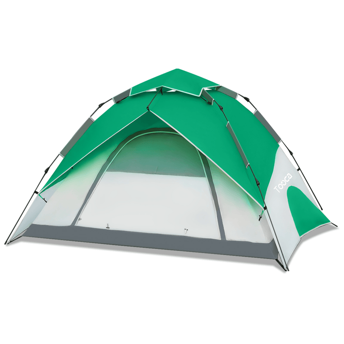 Tooca 4 Person Camping Tent Instant Set up Automatic Dome Tent Waterproof Windproof Outdoor Camping Sun Protection Shelters