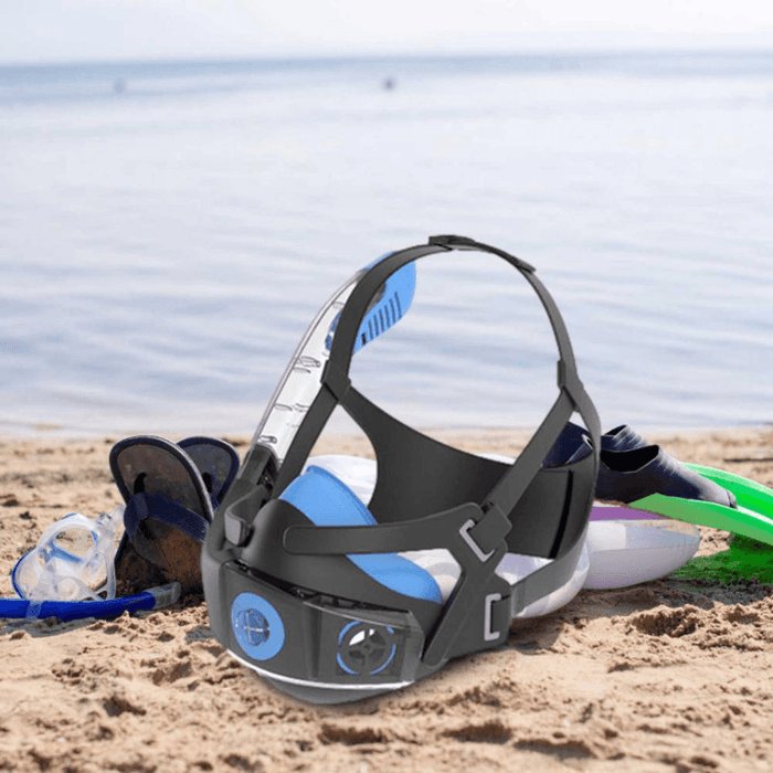 Diving Snorkeling Mask anti Fog Leak Proof Underwater Split Diving Face Cover Swimming Equipment