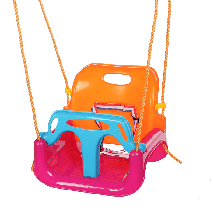 3-In-1 Swing Toys Anti-Skid Hanging Chair Baby Safety Swing Seat Outdoor Garden for More than 6 Months