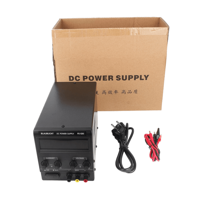 NICE-POWER PS-1203 120V 3A DC Power Supply Adjustable Laboratory Power Supply Switching Voltage Regulator Current Stabilizer LED 4-Bit Display