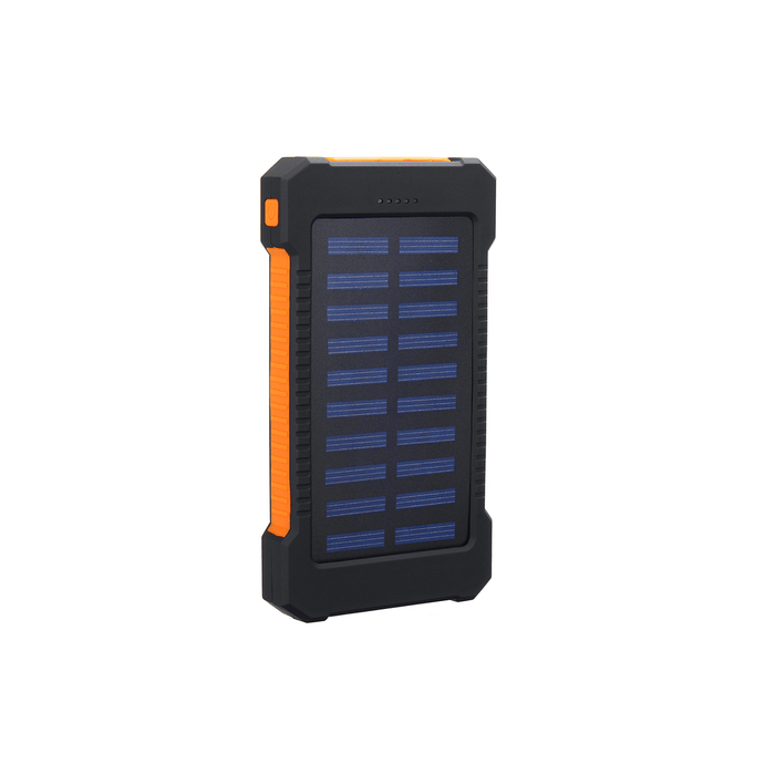 Solar Power Bank 8000Mah Portable Waterproof Solar Charger with LED Light