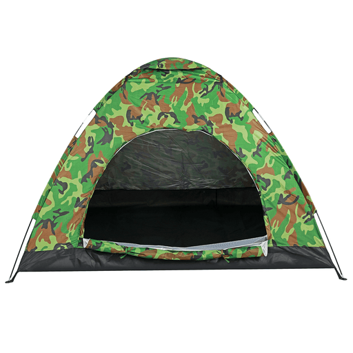 2-4 People Camping Tent 4 Season Folding Breathable Waterproof Uv-Proof Sunshade Canopy Outdoor Travel Beach