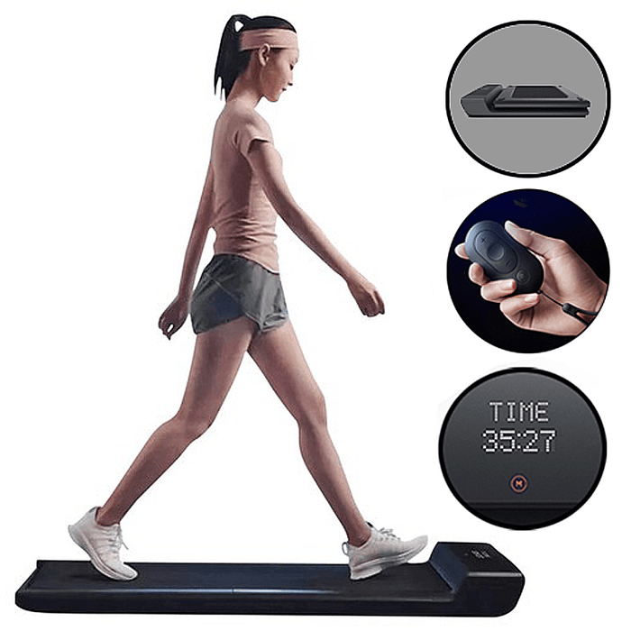 [EU DIRECT] Walkingpad A1 PRO Smart Electric Folding Treadmill for Home Walking Pad Automatic Speed Control LED Display Fitness Treadmills Indoor Home Gym with EU Plug