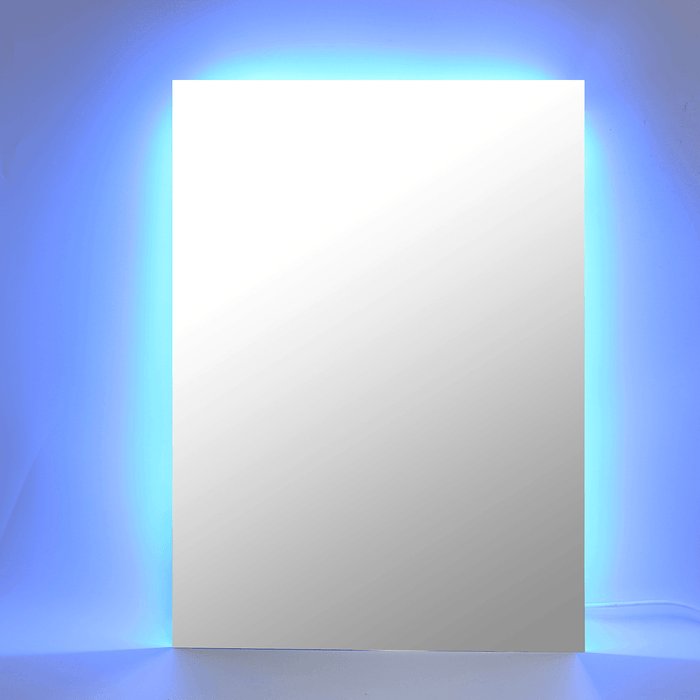 50X70Cm Illuminated Bathroom LED Mirrors Wall Mounted Safe Touch Switch