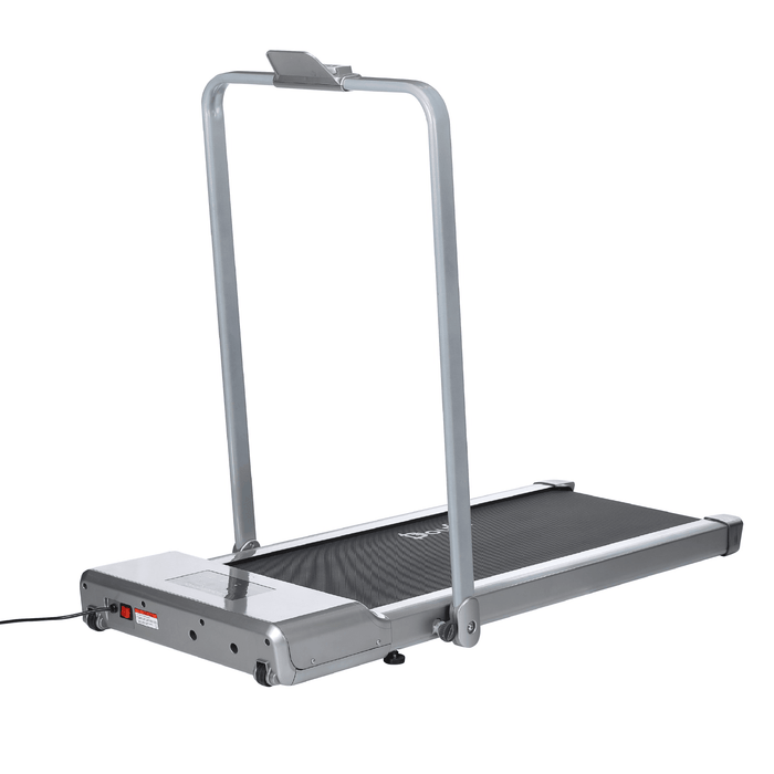 Doufit TD-01 2-In-1 Folding Treadmill Walking Exercise Machine with LED Display Remote Control for Home Office Gym Fitness