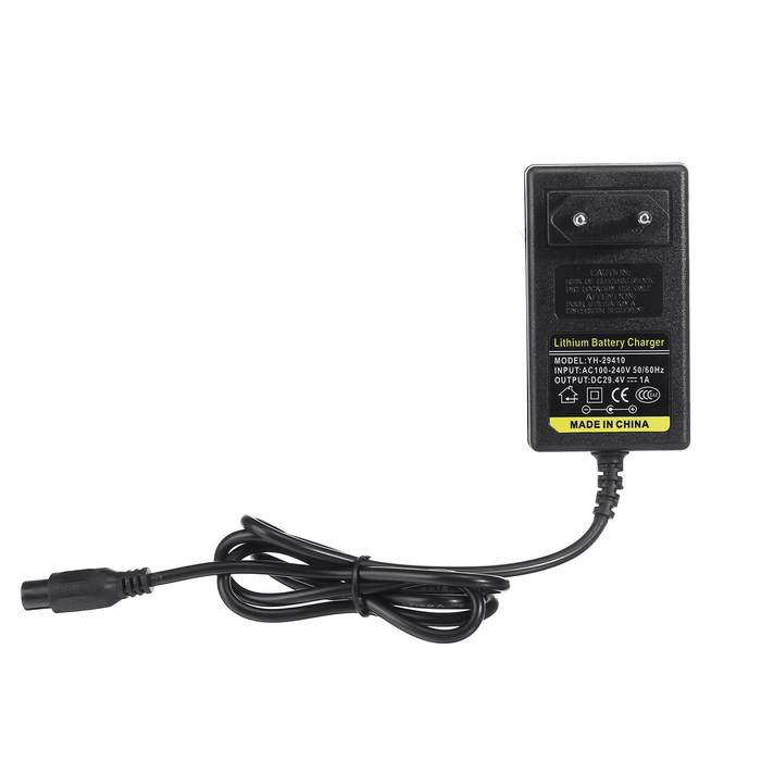 29.4V 1A Lithium Battery Charger for Razor E100 E125 E150 Electric Scooter 3.3 FT Power Cord