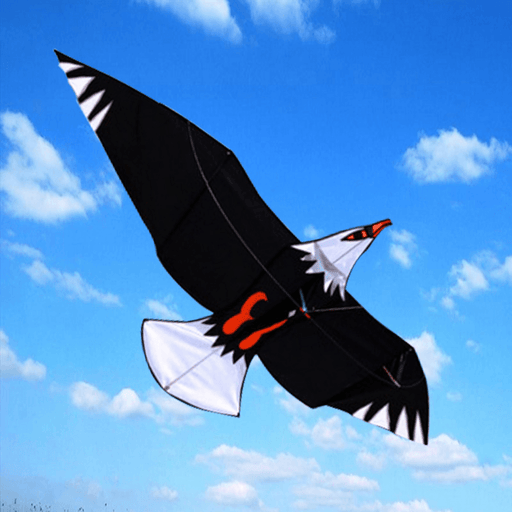 High Quality 3D Eagle Kite Single Line Stunt Kite Outdoor Sports Toys for Kids