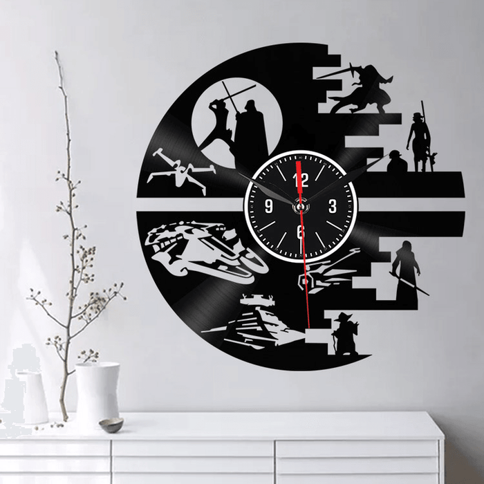 Emoyo EHJ94 Creative Wall Clock 3D Wall Clock Quartz Wall Clock for Home Office Decorations