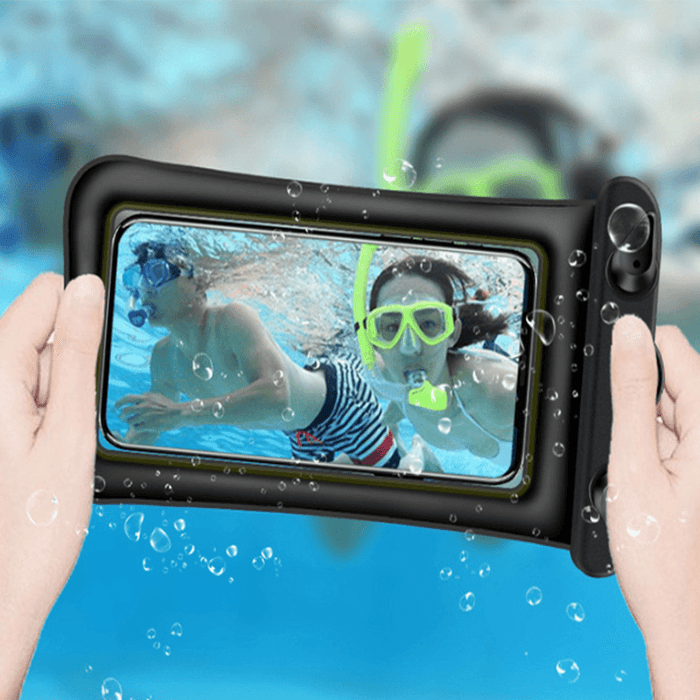 Ipree® 6 Inch Waterproof Mobile Phone Bag Holder Pouch for Iphone X Outdoor Float Swimming