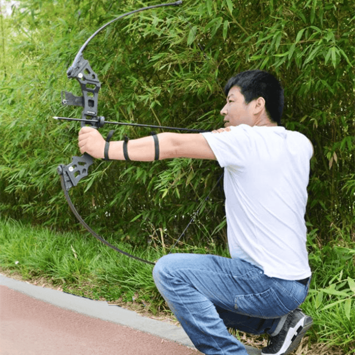 Archery Straight Bow Release 30-40Lbs Takedown Target Game Outdoor Hunting Shooting Tool