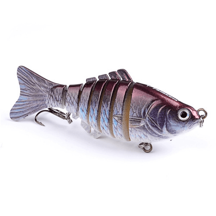 ZANLURE 10Cm 15G Simulation Bait Rattle Bead Lures Multi-Section Lures Fishing Lure Freshwater Fishing and Sea Fishing Universal